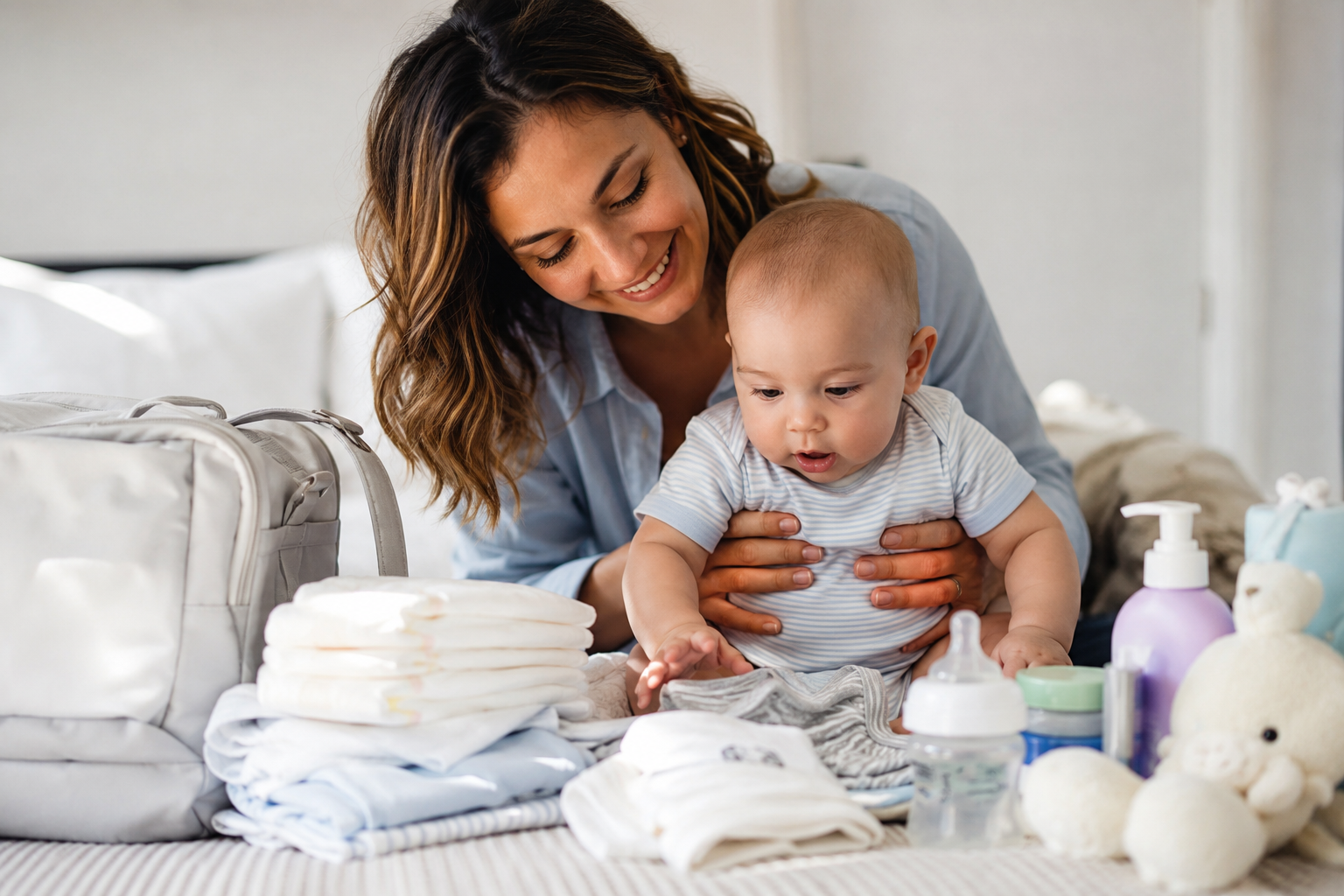 productos esenciales para bebés